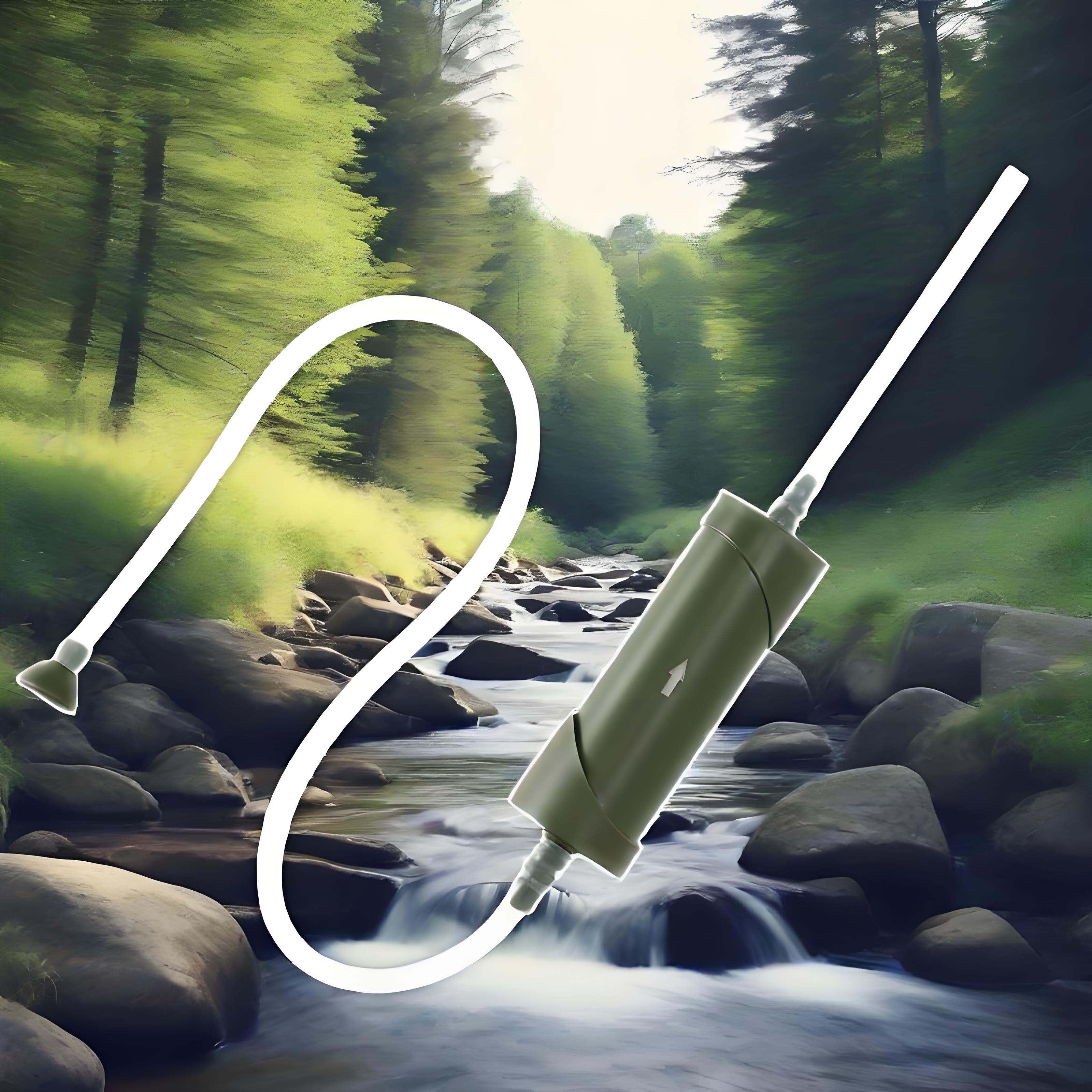 Straw water purifier